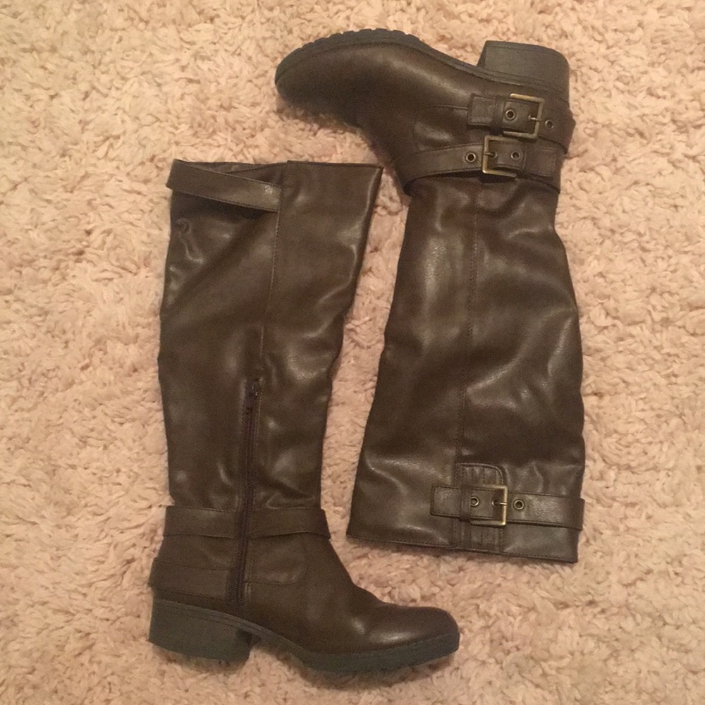 Knee high boots